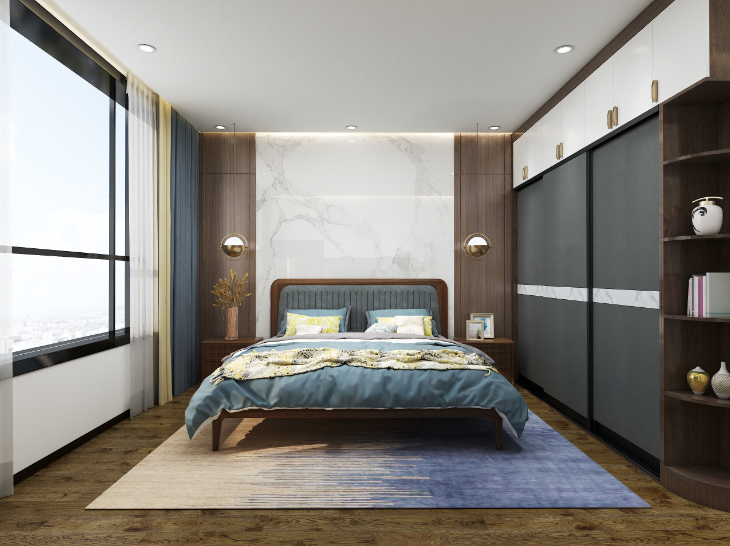 鑫江华府-固装家具效果图